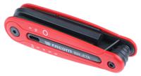 86hje7a Facom 7 piece Folding Hex Key Set, 2.5 - 3 - 4 - 5 - 6 - 8 - 10mm