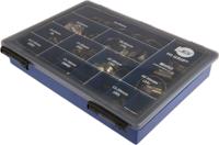 hgsab2 HI-GRIP 76 Piece Stainless Steel Worm Drive Hose Clip Kit, 9.5 → 12mm and 35 → 50mm Inside Diameter