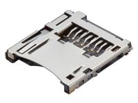 502774-0891 Molex, 503182 8 Way Right Angle Micro SD Memory Card Connector With Solder Termination