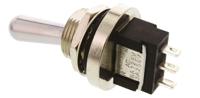 mtw106d KNITTER-SWITCH Toggle Switch, Panel Mount, On-On, SPDT, Solder Terminal, 250V ac