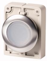 182950-m30c-fdrl-w Eaton RMQ Titan M30 Series White Maintained Push Button, 30mm Cutout, IP67