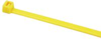 111-05428-t50l-pa66-ye HellermannTyton Cable Tie, 390mm x 4.6 mm, Yellow Polyamide 6.6 (PA66), Pk-100