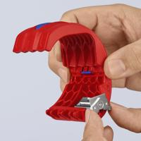 90-22-10-bk Knipex BiX® Pipe Cutter 16 → 50 mm, Cuts Plastic