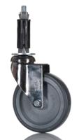 712-4879 RS PRO Swivel Castor Wheel, 60kg Capacity, 100mm Wheel