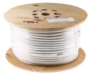 492-008 RS PRO 3183Y 1.25 mm² 3 Core Power Cable, H05VV-F, White PVC, 100m