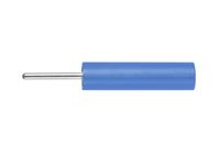 lb-4-15-s-ni-135-bl Schutzinger Blue Female Banana Socket, 4 mm Connector, PC Pin Termination, 20A, 1000V, Nickel Plating