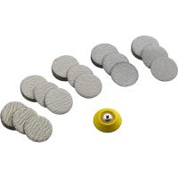 175-7103 RS PRO Felt, Sandpaper Sanding Disc, 50mm x 1mm Thick, Medium/Fine/Superfine Grade, P60/P120/P240/P320/P400 Grit, 50 in