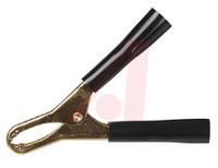 bu-46a-0 Mueller Electric Crocodile Clip, Copper-Plated Steel Contact, 50A, Black