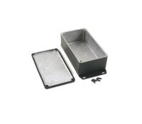 1590wp1fbk Hammond 1590 Series Die Cast Aluminium Alloy Enclosure, IP65, Flanged, 153 x 83 x 50mm