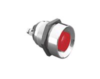 mp0012rd Bulgin Push Button Switch, Momentary, Panel Mount, 19.2mm Cutout, SPST, 50V