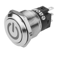82-51512000b002 EAO 82 Series Push Button Switch, Latching, Panel Mount, 19mm Cutout, SPDT, 240V, IP65, IP67