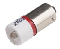 209-434 RS PRO Red LED Indicator Lamp, 12V ac/dc, BA9s Base, 10mm Diameter, 1750mcd