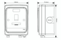 tgv103n Timeguard 13A Switched Fused Spur IP66