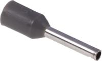513-2590 RS PRO Insulated Crimp Bootlace Ferrule, 8mm Pin Length, 1.2mm Pin Diameter, 0.75mm² Wire Size, Grey