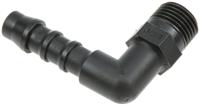 419-7394 RS PRO Hose Connector, Elbow Hose Tail Adaptor, R 1/8in 6mm ID