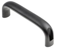 237-306 RS PRO Black Aluminium Handle 57 mm Height, 26mm Width, 178mm Length