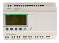 sr2b201b Schneider Electric Zelio Logic 2 Logic Control With Display, 12 x Input, 8 x Output, 24 V ac Supply Voltage