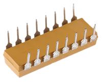 4116r-1-222lf Bourns, 4100R 2.2kΩ ±2% Isolated Resistor Array, 8 Resistors, 2.25W total, DIP, Through Hole