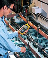 fluke-51-2 Fluke 51 II Wired Digital Thermometer for Industrial Use, E, J, K, T Probe, 1 Input(s), +1372°C Max, ±0.3 K Accuracy