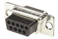 164531-4 TE Connectivity Amplimite HDP-20 9 Way Cable Mount D-sub Connector Socket