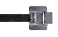111-95120-mlt12ss10-ss316-ml HellermannTyton Cable Tie, 330mm x 10 mm, Metallic 316 Stainless Steel, Pk-100