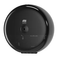 680008 Tork Black Plastic Toilet Roll Dispenser, 156mm x 269mm x 269mm
