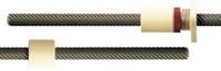 dst-ls-635x254-r-300-es Igus Lead Screw, 6.35mm Shaft Diam. , 300mm Shaft Length
