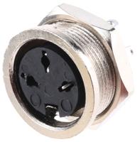 490-888 RS PRO 3 Pole Din Socket, 4A, 100 V ac, Female, Panel Mount