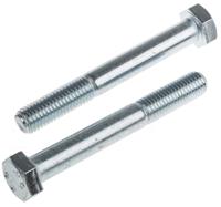 917-3273 RS PRO Bright Zinc Plated Steel, Hex Bolt, M14 x 110mm