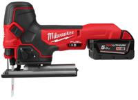m18fbjs-502x Milwaukee M18 FBJS-502X M18FBJS-502X Cordless Jigsaw, 18V, Cordless