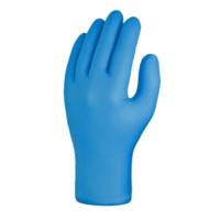 emg00460d Skytec EMG00460 Blue Nitrile Nitrile Chemical Resistant Gloves, Size 11/2XL, Uncoated Coating