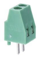 790-1098 RS PRO PCB Terminal Block, 2-Contact, 2.54mm Pitch, Through Hole Mount, 1-Row, Screw Termination