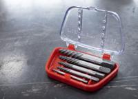 446-853 RS PRO 5 piece Alloy Steel Screw Extractor Set