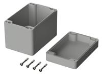 03230000 Bopla Euromas Series Light Grey ABS Enclosure, IP66, Light Grey Lid, 120 x 80 x 90mm