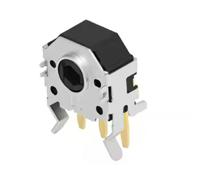 2416191-1 TE Connectivity Black Cap Tactile Switch, SPST 1mA Through Hole