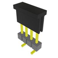 tsm-104-03-t-sv-p-tr Samtec TSM Series Vertical Surface PCB Header, 4 Contact(s), 2.54 mm Pitch, 1 Row, Unshrouded