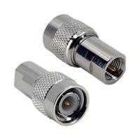 adaptfmemtncm Siretta Straight 50Ω RF Adapter FME Plug to TNC Plug 0 → 6GHz