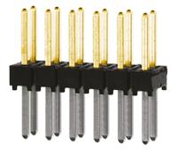 tsw-106-08-l-d Samtec TSW Series Straight Through Hole Pin Header, 12 Contact(s), 2.54 mm Pitch, 2 Row, Unshrouded
