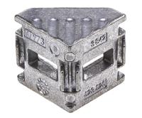 3842529383 Bosch Rexroth M8 Angle Bracket, Connecting Component, Strut Profile 40 mm, Groove Size 10mm