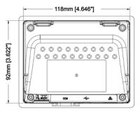 88970555 Crouzet em4, Millenium 3 Touch Screen HMI - 4.3 in, TFT LCD Display, 480 x 272