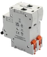 p1mb2pc10 Lovato ModuLo P1MB MCB, 2P, 10A Curve C, 230V AC, 80V DC, 10 kA Breaking Capacity