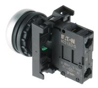 78639208-m22-dl-gm22-am22-led-g Eaton RMQ Titan M22 Series Green Illuminated Momentary Push Button Head, 22mm Cutout, IP69K