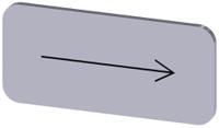 3su1900-0ac81-0qr0 Siemens Labeling plate, Right Arrow