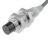 e2a-s08kn04-wp-b2-2m Omron Inductive Threaded Barrel Proximity Sensor, M8, 4 mm Detection, PNP NC, 12 → 24 V dc