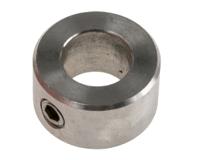 122-3452 RS PRO Shaft Collar, One Piece, Set Screw, Bore 12mm, OD 22mm, W 12mm, Stainless Steel