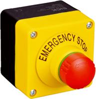 es21-sa13h1-6034584 SICK ES21 Series Illuminated Emergency Stop Push Button, Surface Mount, 1NO, 2NC, IP54