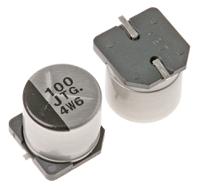eeetg1j101up Panasonic 100μF Aluminium Electrolytic Capacitor 63V dc, Surface Mount - EEETG1J101UP