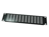 pan3193v S2Ceb-Groupe Cae Black Steel Rack Panel, 3U, Ventilated, 483 x 132mm