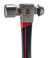 125-0945 RS PRO Carbon Steel Ball-Pein Hammer with Fibreglass Handle, 910g