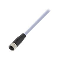 bcc-m415-0000-1a-003-vx8434-020 BALLUFF Female 5 way M12 x 1 to 4 way Free End Sensor Actuator Cable, 2 m